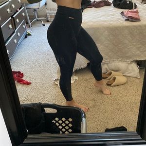 Limited edition Gymshark X Whitney simmons black leggings XS